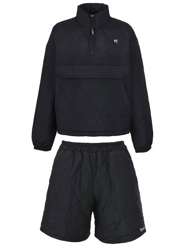 Playable quilted t-shirt short pants suit - P_LABEL - BALAAN 3