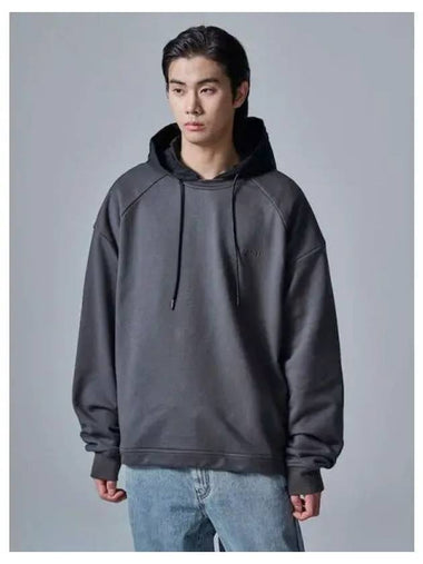 Nylon zipper hood layered t shirt gray domestic product GM0024080167706 - JUUN.J - BALAAN 1