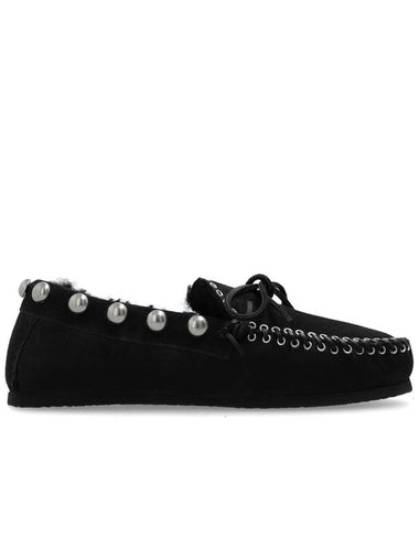 Isabel Marant Shoes Fitza Type Loafers, Women's, Black - ISABEL MARANT - BALAAN 1