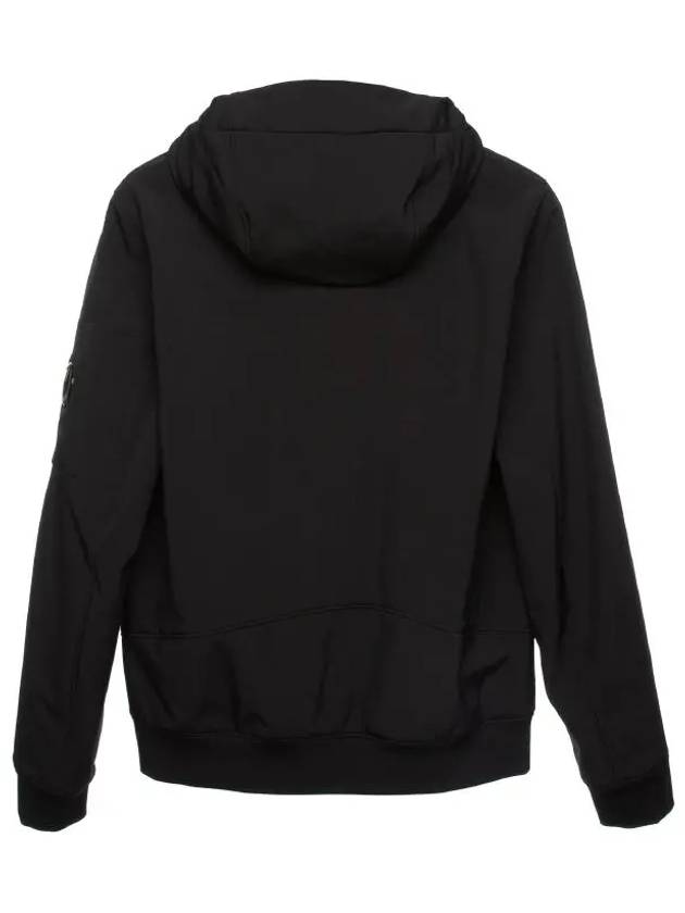 Lens Wappen Patch Zip Up Hoodie Black - CP COMPANY - BALAAN 3