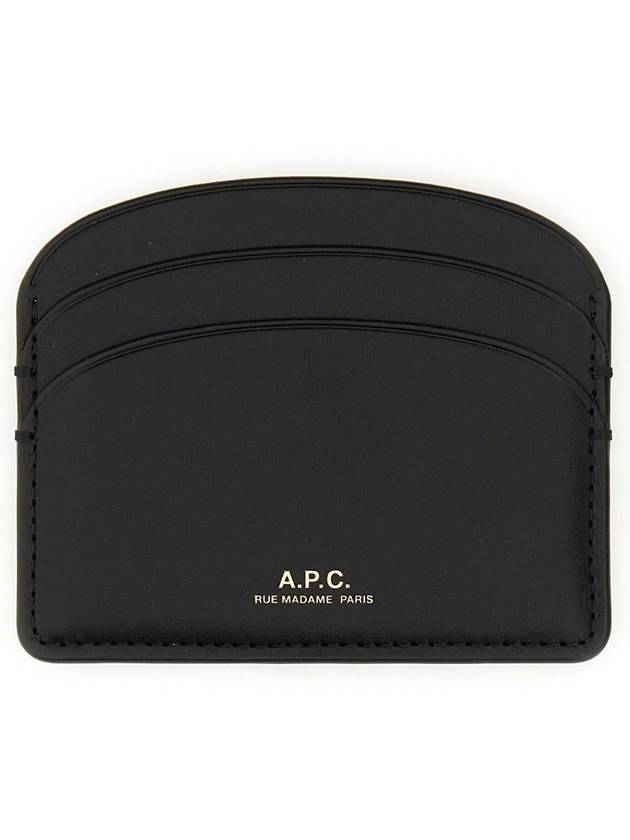 Demi Lune Card Holder Black - A.P.C. - BALAAN 2