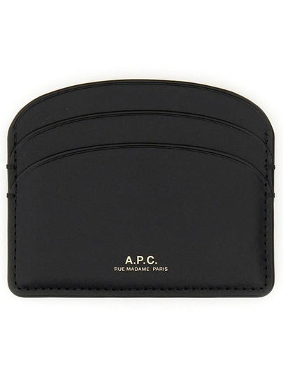 Demi Lune Card Holder Black - A.P.C. - BALAAN 2