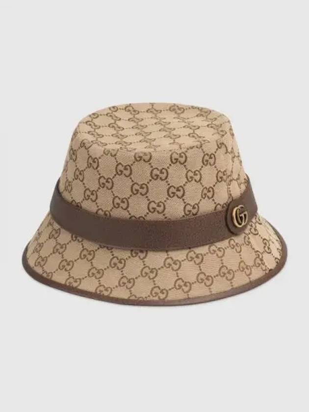 GG Canvas Fedora Beige - GUCCI - BALAAN 2