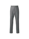 Super 120S Twill Classic Backstrap Trouser Pants Medium Grey - THOM BROWNE - BALAAN 2