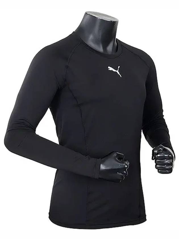 Liga Baselayer Long Sleeve T-Shirt Black - PUMA - BALAAN 3