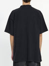 DIY College Medium Fit Short Sleeve T-Shirt Black - BALENCIAGA - BALAAN 4