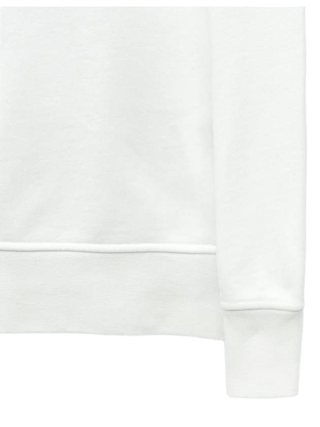 Wappen Patch Crew Neck Sweatshirt White - STONE ISLAND - BALAAN 6