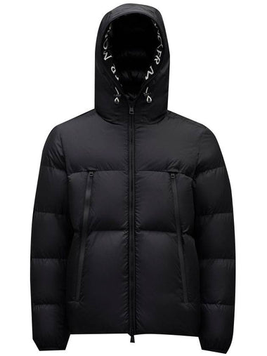 Men's Montcla Down Short Padding Black - MONCLER - BALAAN 1