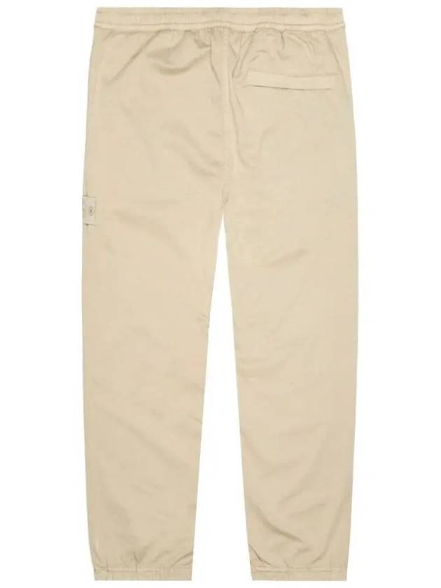 Men's Ghost Piece Wappen Patch Training Cargo Pants Beige - STONE ISLAND - BALAAN 4