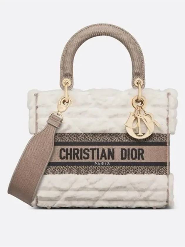 Medium Lady Light Tote Bag Ice - DIOR - BALAAN 2