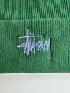 AU Australia Graffiti Tall Beanie ST724W1009 Green ONE SIZE - STUSSY - BALAAN 2