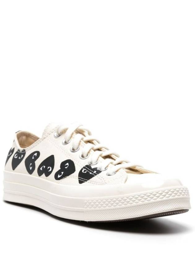 Heart Logo Chuck Taylor All Star Low Top Sneakers White - COMME DES GARCONS PLAY - BALAAN 5