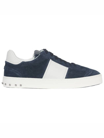 Flycrew Low-Top Sneakers Marine - VALENTINO - BALAAN 1