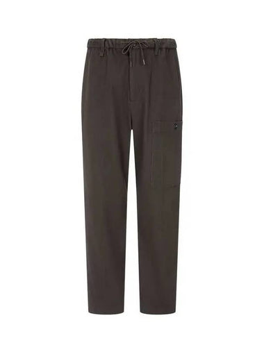 Minho PICK Men s Drawstring Banding Pants Dark Brown 271998 - EMPORIO ARMANI - BALAAN 1