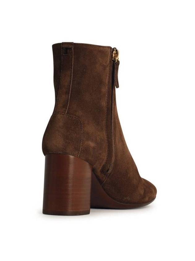 Tod'S Brown Suede Ankle Boots - TOD'S - BALAAN 3