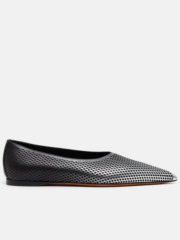 Mesh Flats in Dégradé Mesh Calfskin - ALAIA - BALAAN 1