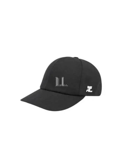 Signature Cotton Ball Cap Black - COURREGES - BALAAN 2