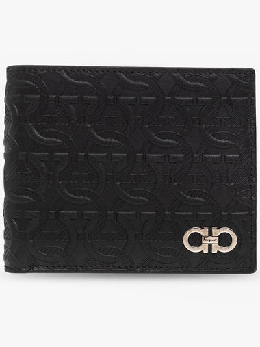 FERRAGAMO Bi-fold Wallet, Men's, Black - SALVATORE FERRAGAMO - BALAAN 1