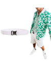 ZAKE Golf Belt White GMAC06300 - J.LINDEBERG - BALAAN 1