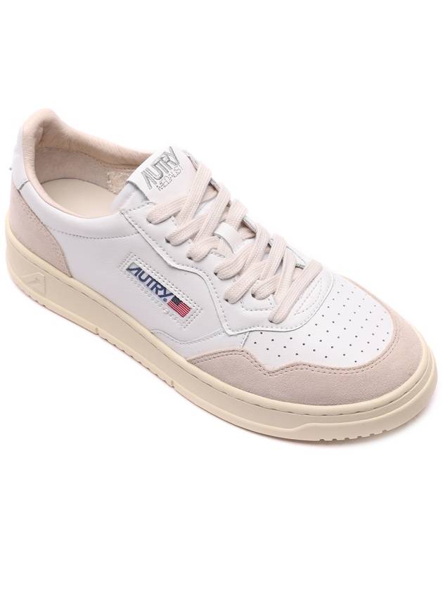 Medalist Suede Low Top Sneakers White - AUTRY - BALAAN 4