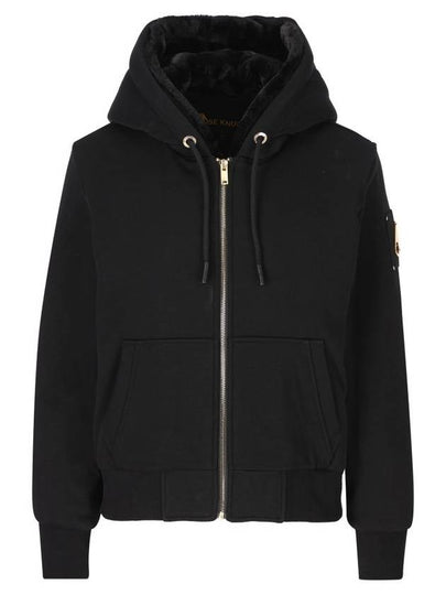 Madison Bunny Gold Hooded Jacket Black - MOOSE KNUCKLES - BALAAN 2