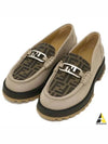 O'Lock Loafers Beige - FENDI - BALAAN 2