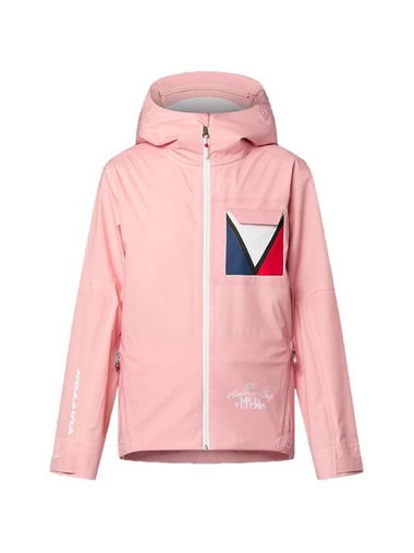 LV x AC Nylon Parka Pink - LOUIS VUITTON - BALAAN 1