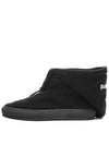 Men's Fabric High Top Sneakers Black - JOSHUA SANDERS - BALAAN 2