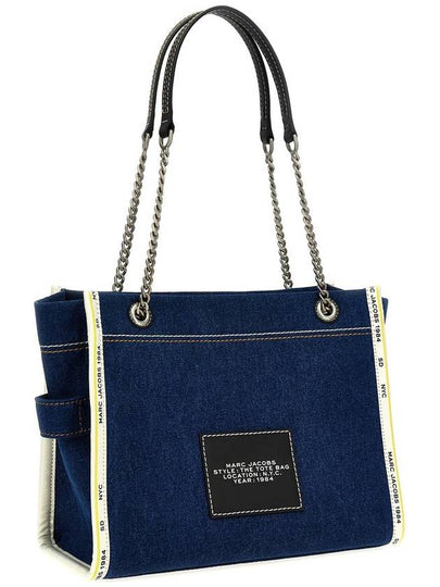 Marc Jacobs 'The Denim Chain Medium Tote' Shoulder Bag - MARC JACOBS - BALAAN 2