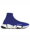 Speed 2.0 High Top Sneakers Blue - BALENCIAGA - BALAAN 2