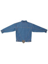 SPREAD WING COATING DENIM JACKET SKY BLUE - KAEISS - BALAAN 7