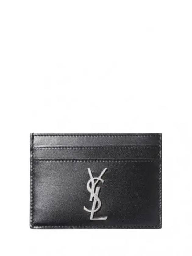 Monogram Card Holder Wallet - SAINT LAURENT - BALAAN 1