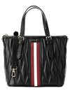 Damirah Leather Small Tote Bag Black - BALLY - BALAAN 2