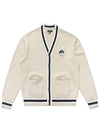 Wiz Collection Wizard Cardigan CREAM - MALBON GOLF - BALAAN 1