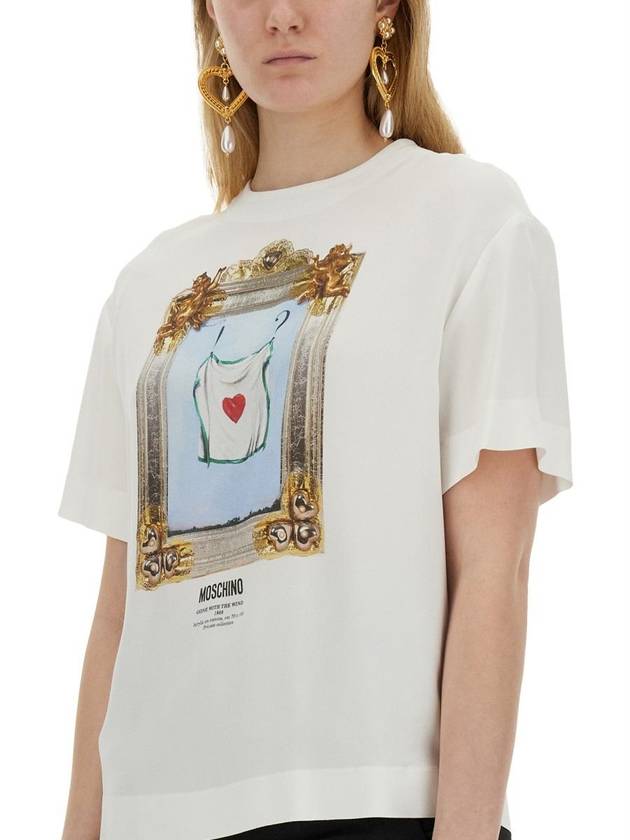 Top 02150433 1001 White - MOSCHINO - BALAAN 5