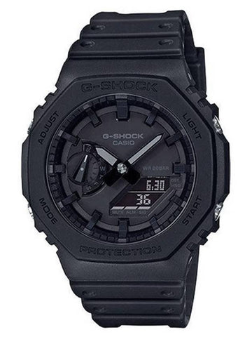 Plastic Strap Analog Digital Watch Black - G-SHOCK - BALAAN 1