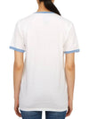 Women s Short Sleeve T Shirt TIBURON LIGHT WASHED WHITE ROYAL W - WILD DONKEY - BALAAN 3