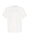 Men's Logo Print Cotton Jersey Short Sleeve T-Shirt Ivory - BURBERRY - BALAAN 1