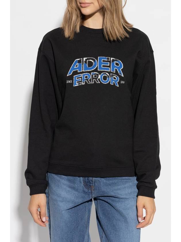 Ader Error Sweatshirt With Logo, Unisex, Black - ADER ERROR - BALAAN 3