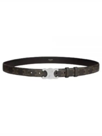 Triomphe Canvas Belt Black - CELINE - BALAAN 2