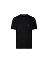 30/1 Jersey Logo Short Sleeve T-Shirt Black - CP COMPANY - BALAAN 2