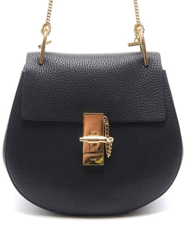 Drew Chain Shoulder Bag Black - CHLOE - BALAAN 2