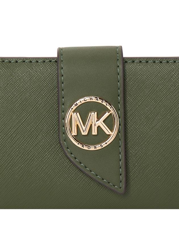 Half Wallet 32F1GGRD8L AMAZON GREEN - MICHAEL KORS - BALAAN 7