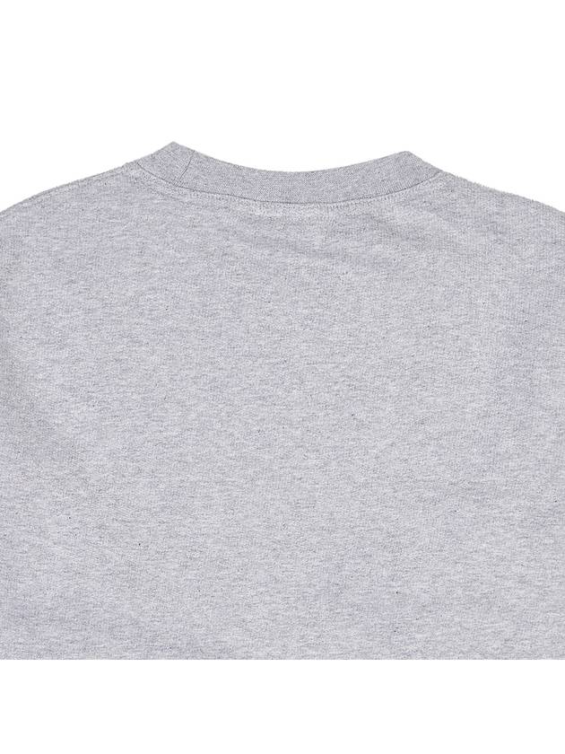 SUNO Cotton Sweatshirt Heather Grey - WILD DONKEY - BALAAN 8