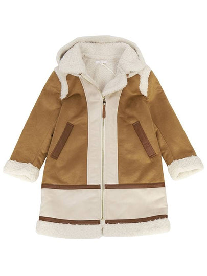 Kids hooded coat C20320 324 6A12A adult wearable - CHLOE - BALAAN 2