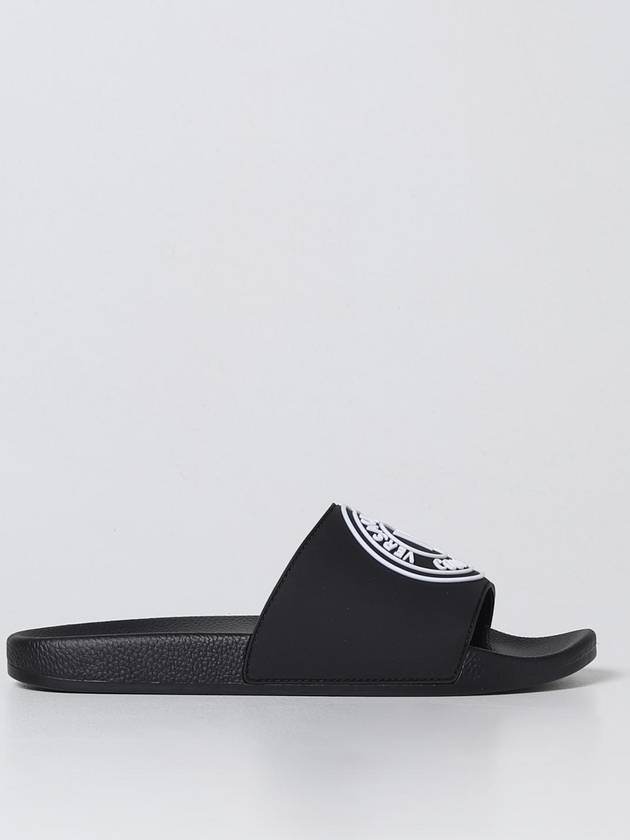 Slides Versace Jeans Couture in rubber - VERSACE - BALAAN 1