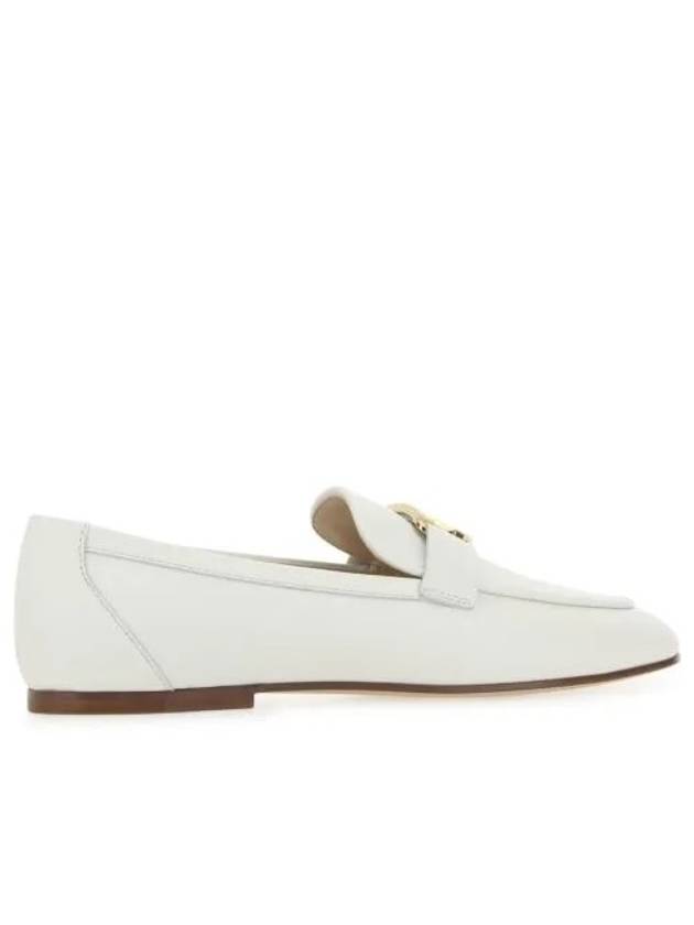 T Timeless Leather Loafers White - TOD'S - BALAAN 4