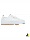 Ladybug Leather Low Top Sneakers White - TORY BURCH - BALAAN 2