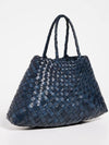 Santa Croce Small Tote Bag Navy - DRAGON DIFFUSION - BALAAN 2