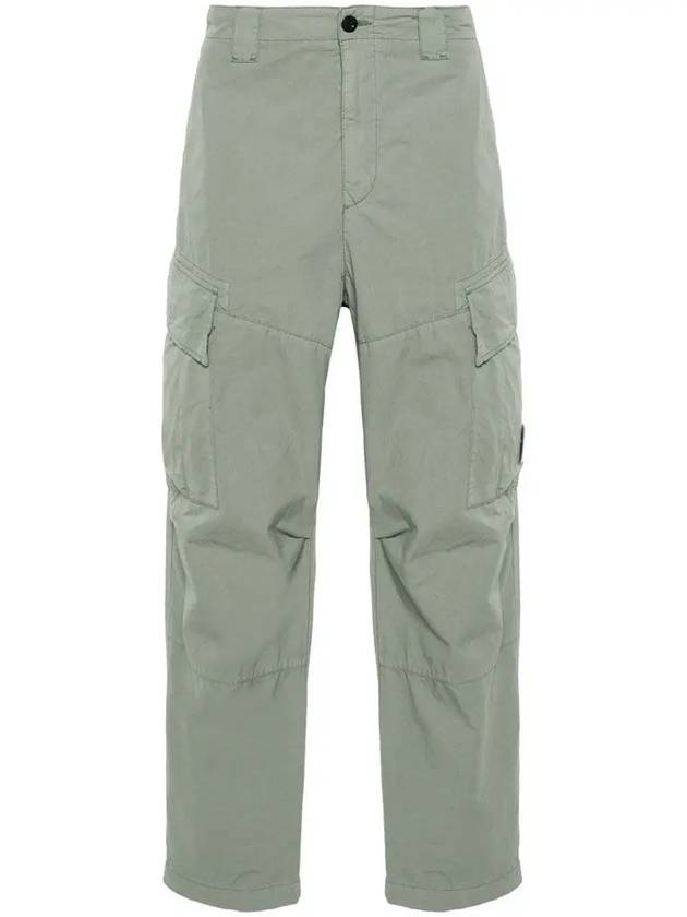 Micro Reps Loose Cargo Straight Pants Green - CP COMPANY - BALAAN 3